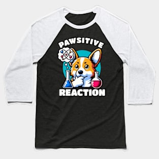 Pawsitive Reaction Black Baseball T-Shirt